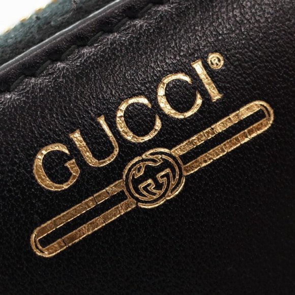 Gucci Zip Around Leather Wallet with Metallic Logo - Picture 7 of 8